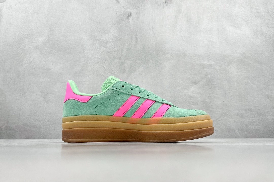 150 Adidas   Gazelle Bold W 阿迪达斯板鞋三层底的独特设计尽享个性 H06125