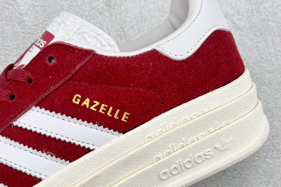 150 Adidas   Gazelle Bold W 阿迪达斯板鞋三层底的独特设计尽享个性 HQ6892