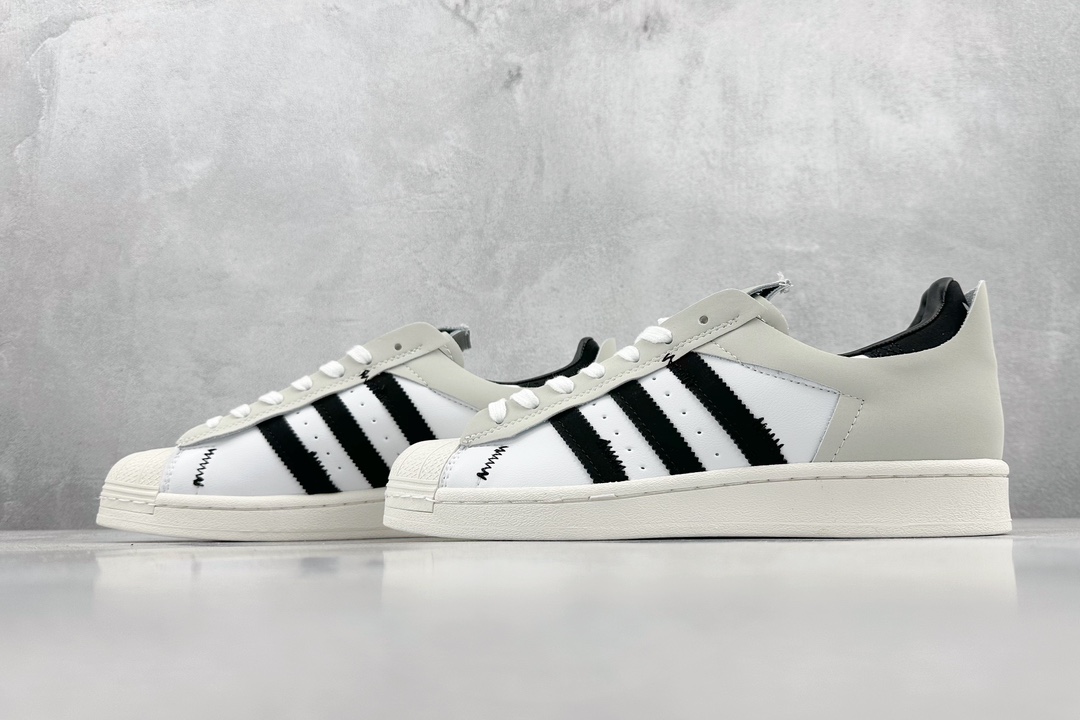 Adidas Originals Superstar WS2 FV3024 Deconstructed Three Stripes Off-White