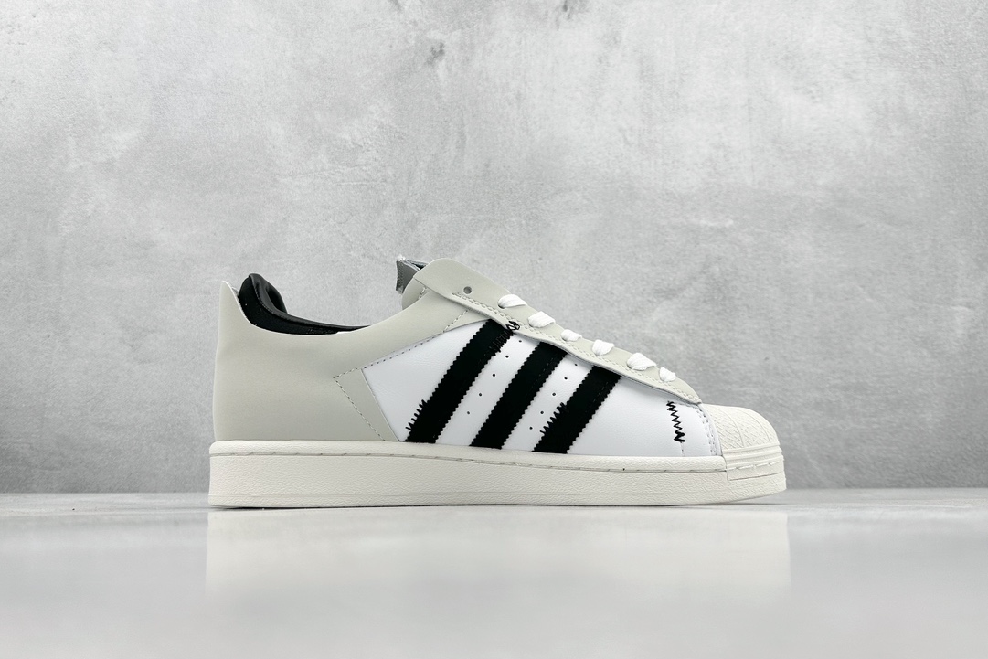 Adidas Originals Superstar WS2 FV3024 Deconstructed Three Stripes Off-White