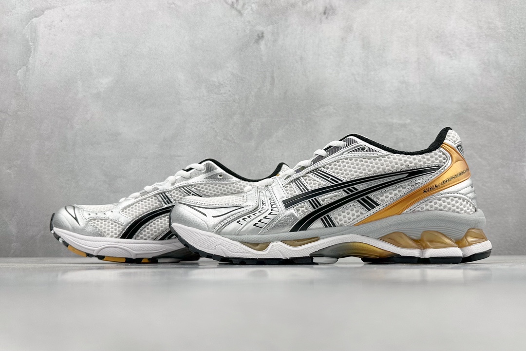 Asics Gel-Kayano 14 14th generation nanofiber air cushion all-match leisure sports jogging shoes 1201A019-102