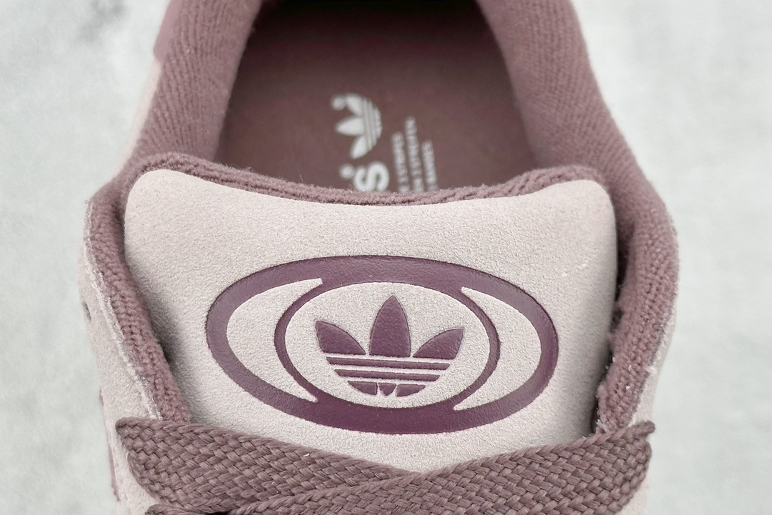 RS Adidas Originals Campus 00s College Series Bread Style Classic Sneakers ”Foil Light Pink Purple” ID6139