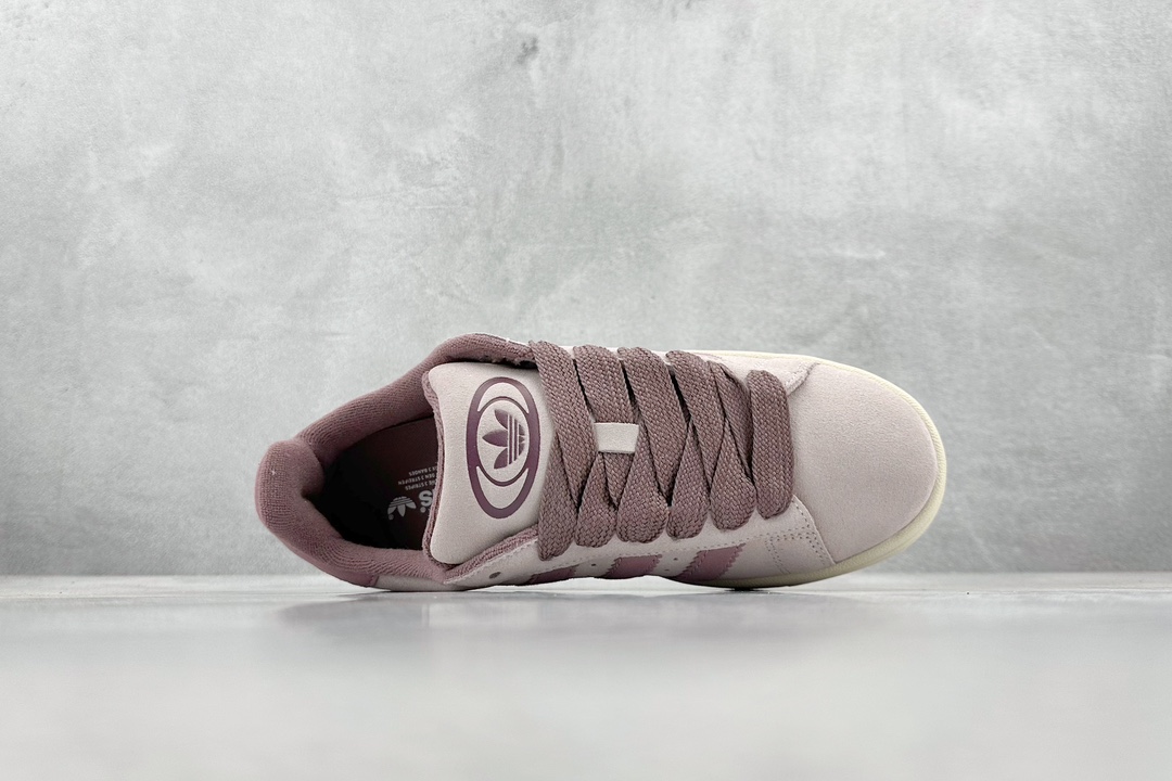 RS Adidas Originals Campus 00s College Series Bread Style Classic Sneakers ”Foil Light Pink Purple” ID6139