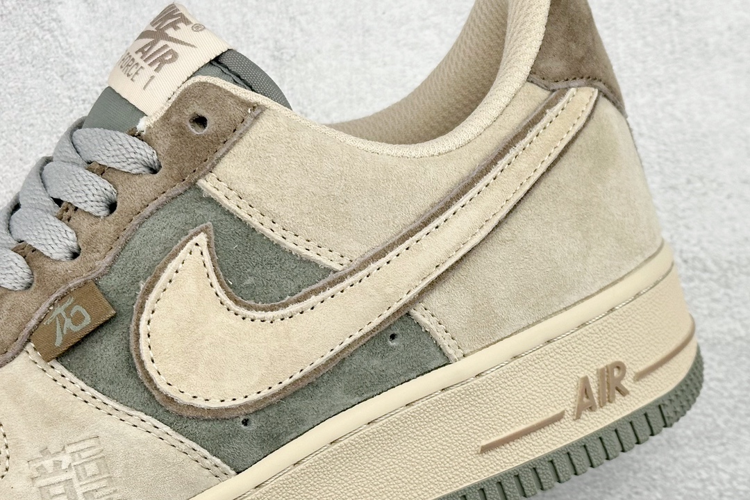 DD Nike Air Force 1 Low 07 龙年绿棕翻毛 CD1221-555