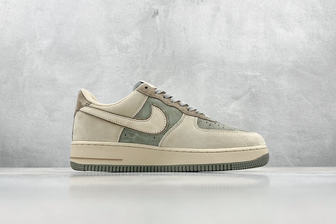 DD Nike Air Force 1 Low 07 龙年绿棕翻毛 CD1221-555