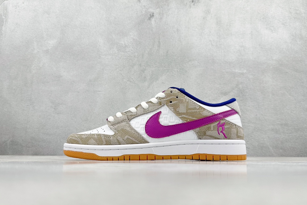 240 史诗级性价比 NIKE SB Dunk Low x Rayssa Leal 紫白 FZ5251-001