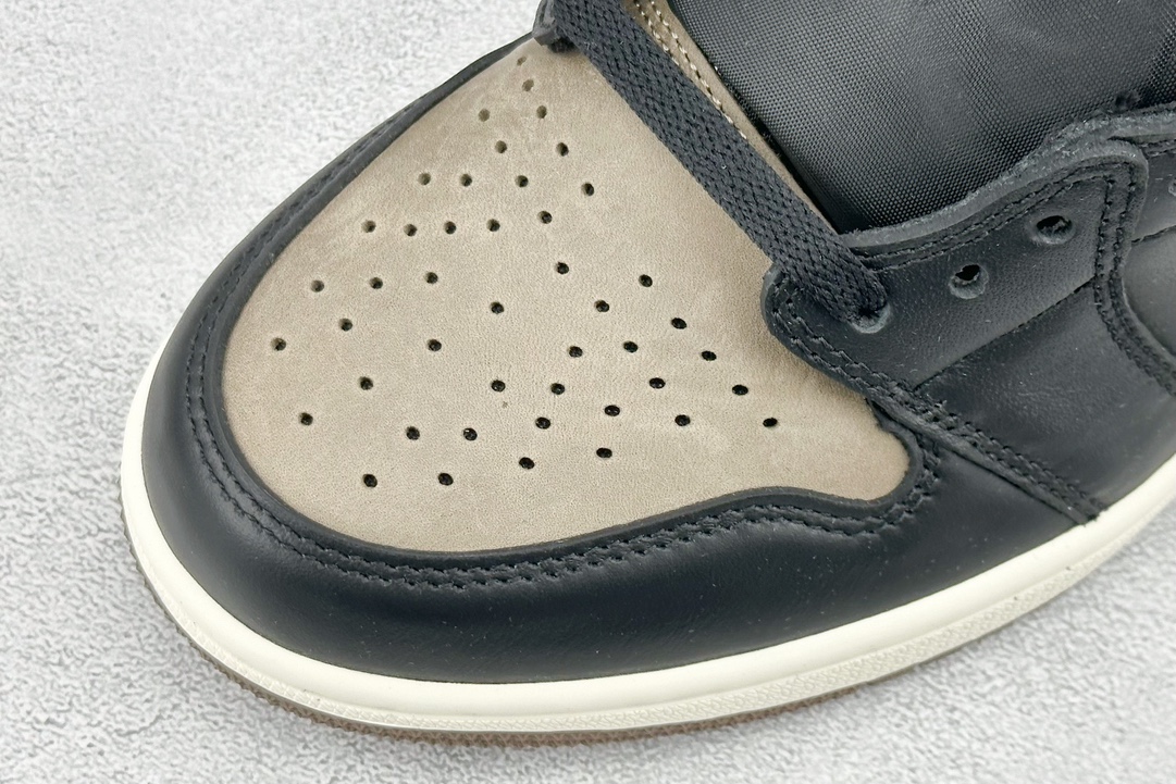 JordanAJ1RetroHighOG摩卡棕黑#原鞋原楦头纸板开发确保原汁原味完美呈现一代版型1:1鞋