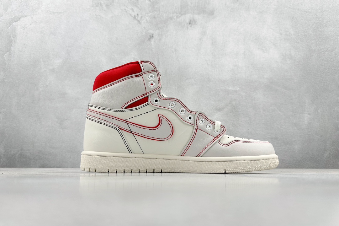 JordanAJ1RetroHighOG兔八哥#原鞋原楦头纸板开发确保原汁原味完美呈现一代版型1:1鞋头