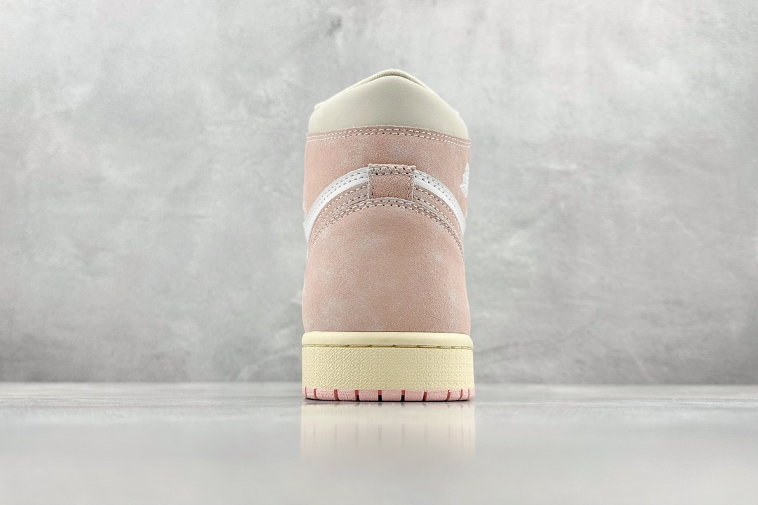 JordanAJ1RetroHighOG水洗粉#原鞋原楦头纸板开发确保原汁原味完美呈现一代版型1:1鞋头