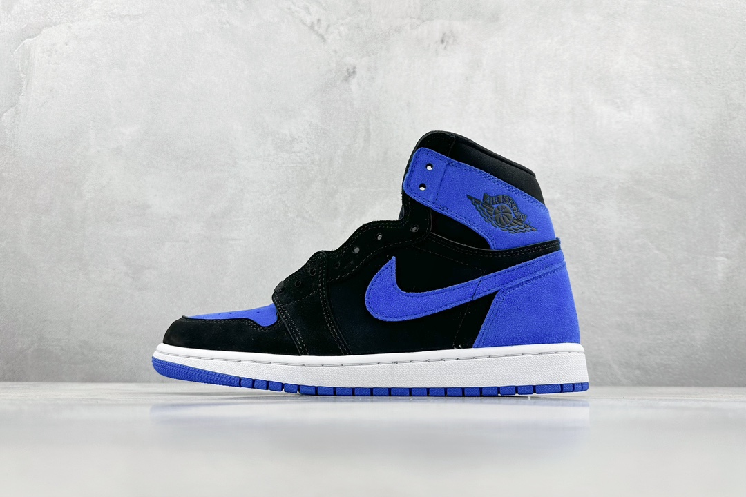 JordanAJ1RetroHighOG皇家蓝#原鞋原楦头纸板开发确保原汁原味完美呈现一代版型1:1鞋头