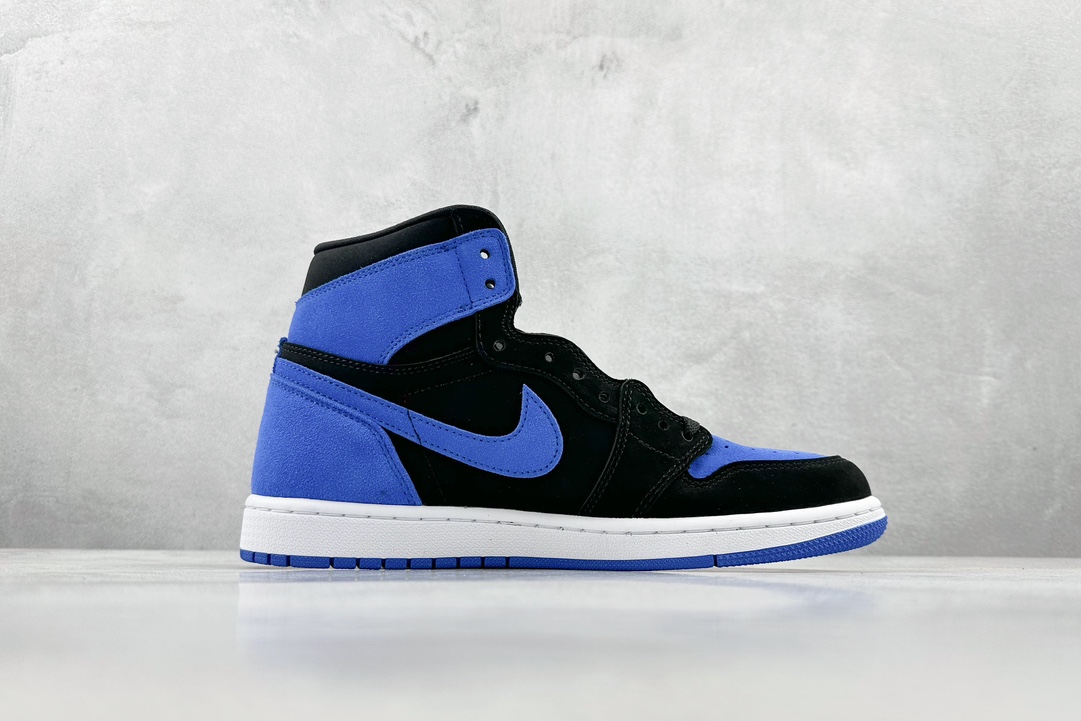 JordanAJ1RetroHighOG皇家蓝#原鞋原楦头纸板开发确保原汁原味完美呈现一代版型1:1鞋头