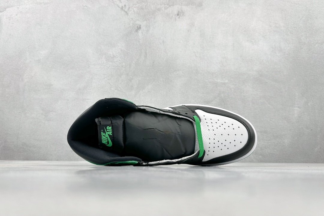 JordanAJ1RetroHighOG黑绿脚趾#原鞋原楦头纸板开发确保原汁原味完美呈现一代版型1:1鞋