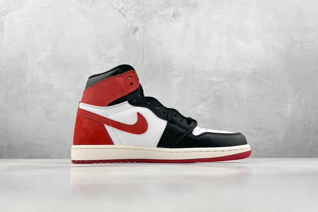 JordanAJ1RetroHighOG六冠王#原鞋原楦头纸板开发确保原汁原味完美呈现一代版型1:1鞋头