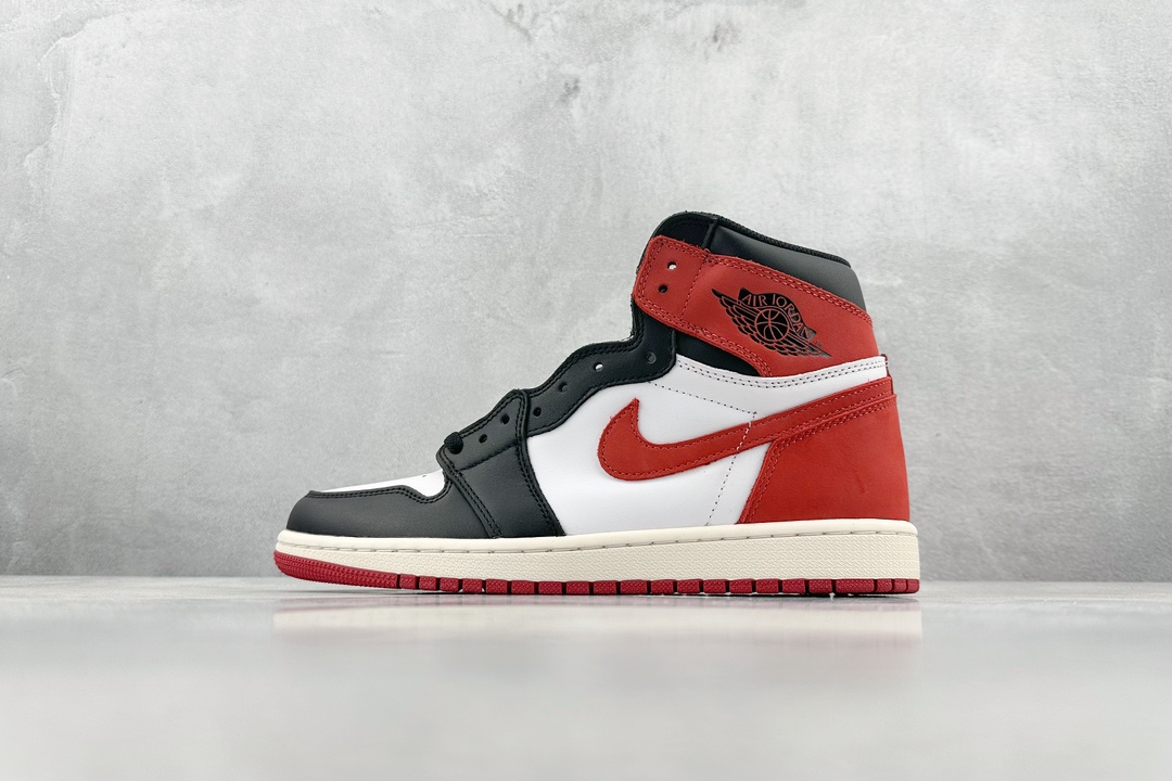 JordanAJ1RetroHighOG六冠王#原鞋原楦头纸板开发确保原汁原味完美呈现一代版型1:1鞋头