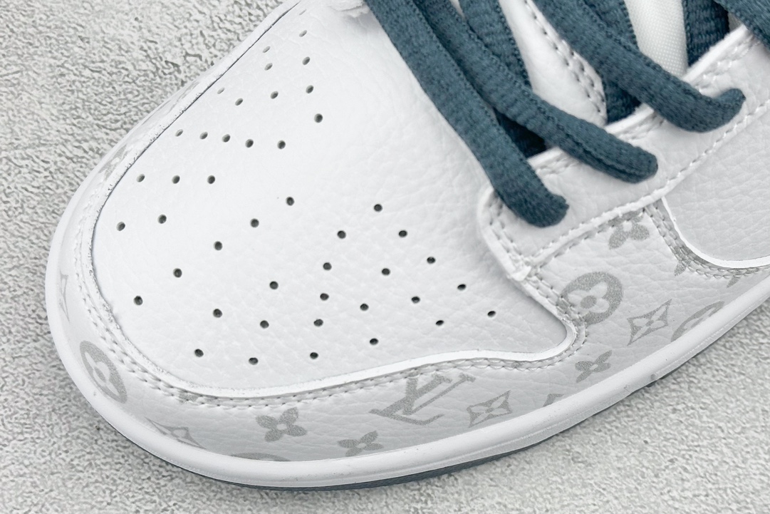 DKLVxNkSBDunkLow联名深蓝印花配色低帮休闲运动滑板板鞋#3M反光大厂纯原品质出货纯正版型定