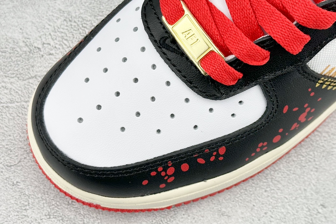 
Nike Air Force 1 Low CNY龙转乾坤 龙年限定 黑红

货号：FN7439 133