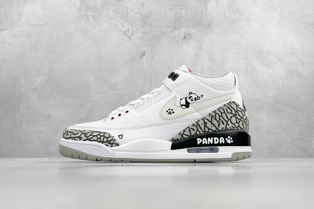 270 Air Jordan 3 Retro “慵懒大熊猫”  AV6683-160