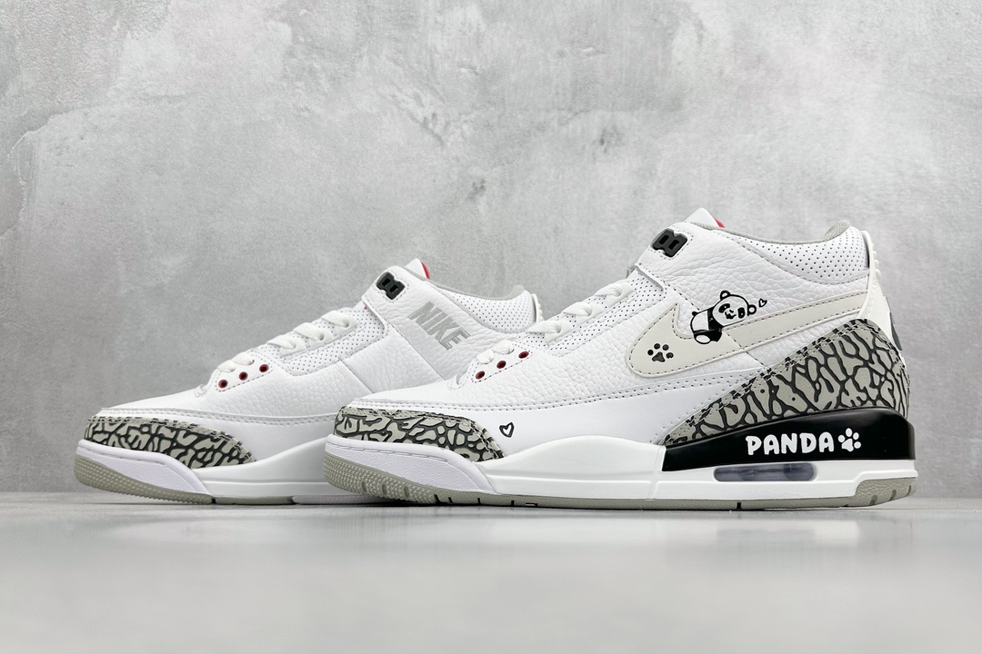 270 Air Jordan 3 Retro "慵懒大熊猫"  AV6683-160