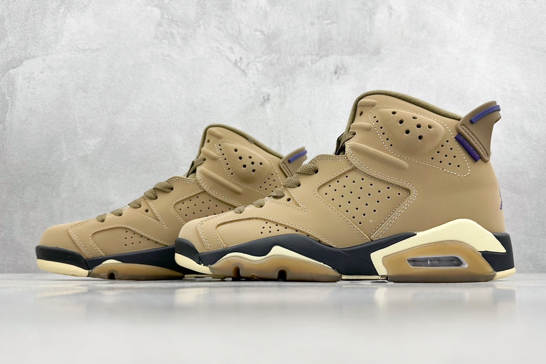 290 Air Jordan 6 Gore-Tex ”Brown Kelp” 高帮 棕色  FD1643-300