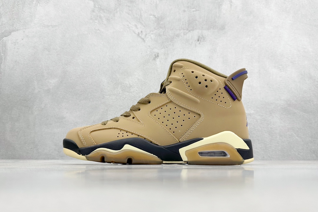 290 Air Jordan 6 Gore-Tex ”Brown Kelp” 高帮 棕色  FD1643-300