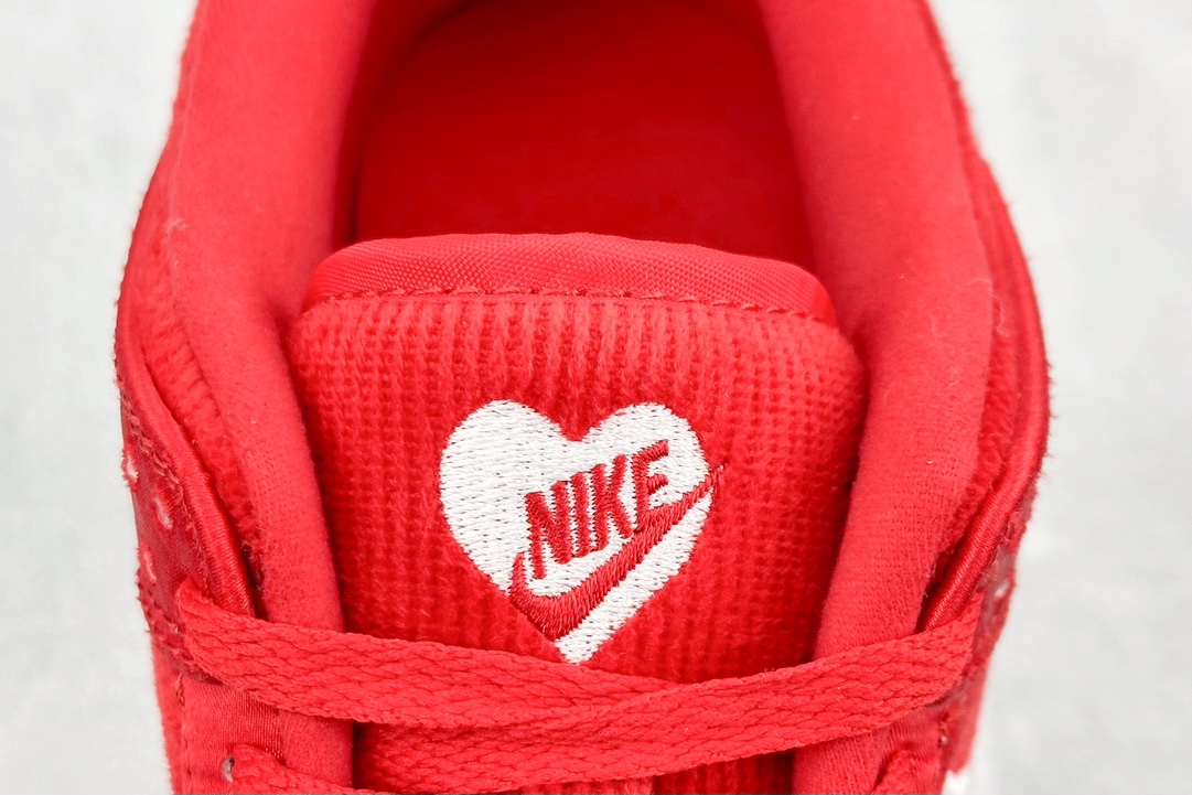 260 S2 NIKE SB Dunk Low GS Valentine’s Day 灯芯绒红色情人节 FZ3548-612