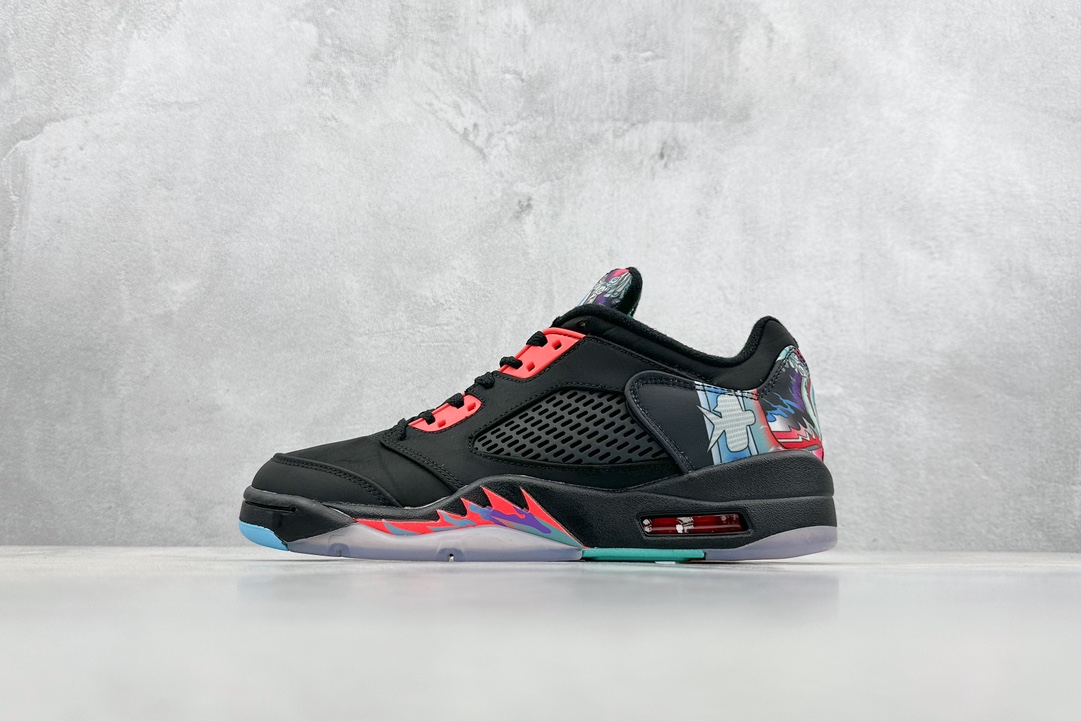 260 Kw Air Jordan 5 Low “Chinese New Year” AJ5 乔5中国新年主题 低帮篮球鞋 840475-060