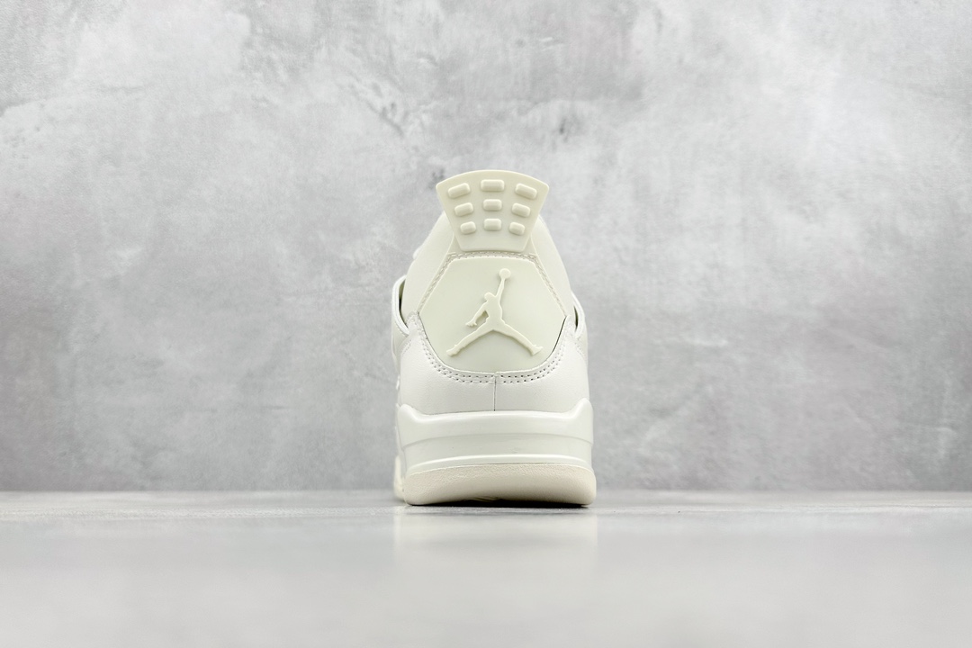 280 PB Air Jordan AJ4 Retro 盐白金属扣