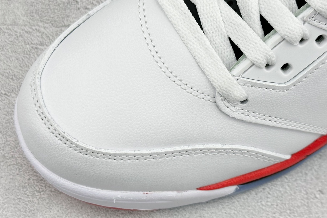 200 Air Jordan 5 Low "Fire Red" AJ5 乔5流川枫白红 低帮篮球鞋 819171-101