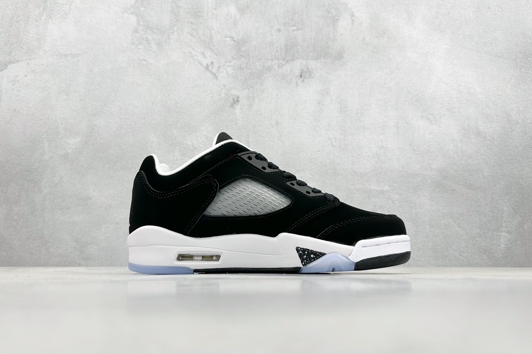 200 Air Jordan 5 Low AJ5 乔5黑白奥利奥 低帮篮球鞋 440890-035