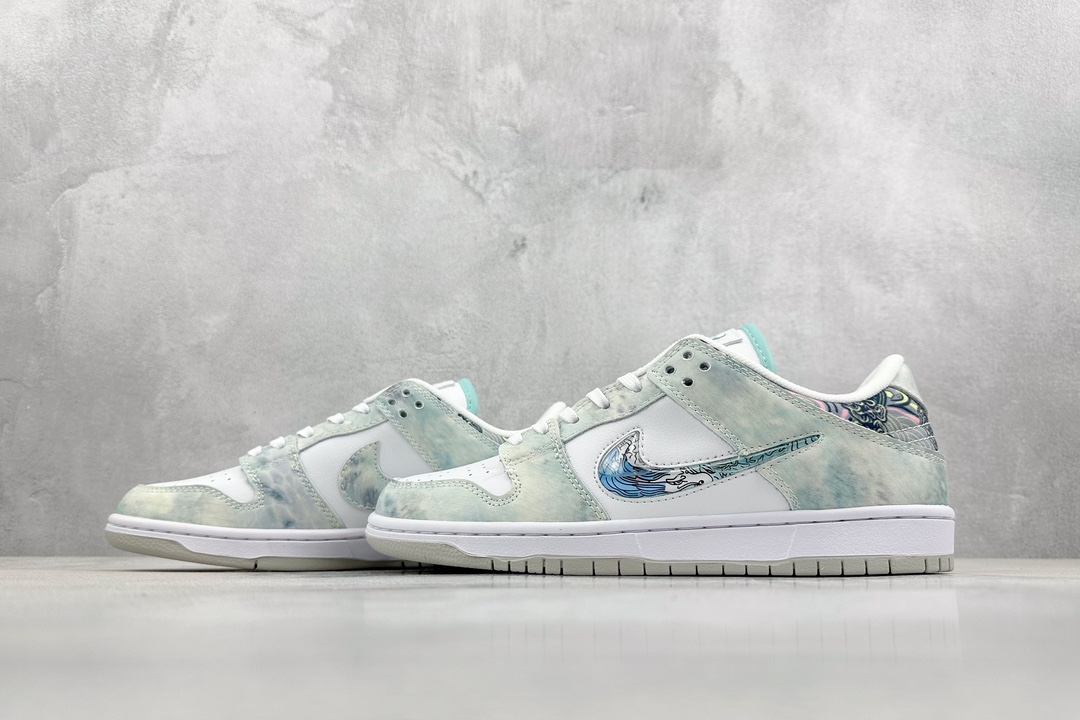 160 XL Nk Dunk Low CNY龙年限定 新中式定制 蒸汽木偶-三太子敖丙 SB低帮休闲板鞋 DV0831-101