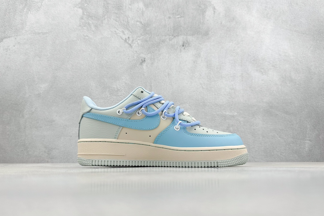 260 DD Nike Air Force 1 Low kaws 蓝拼接 KS6869-777