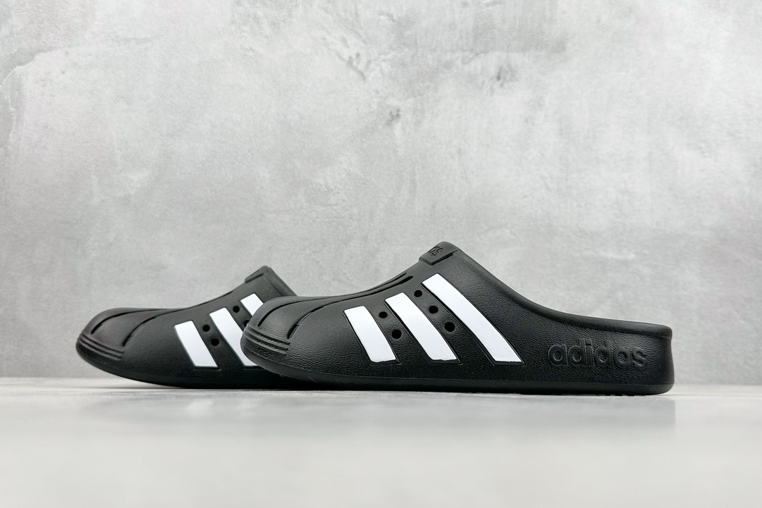 100  adidas Adilette Clogs 联名Blokecore 风格 GZ5886