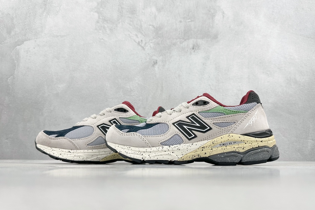 220  R版 New Balance 新百伦  复古休闲跑步鞋 M990GA3