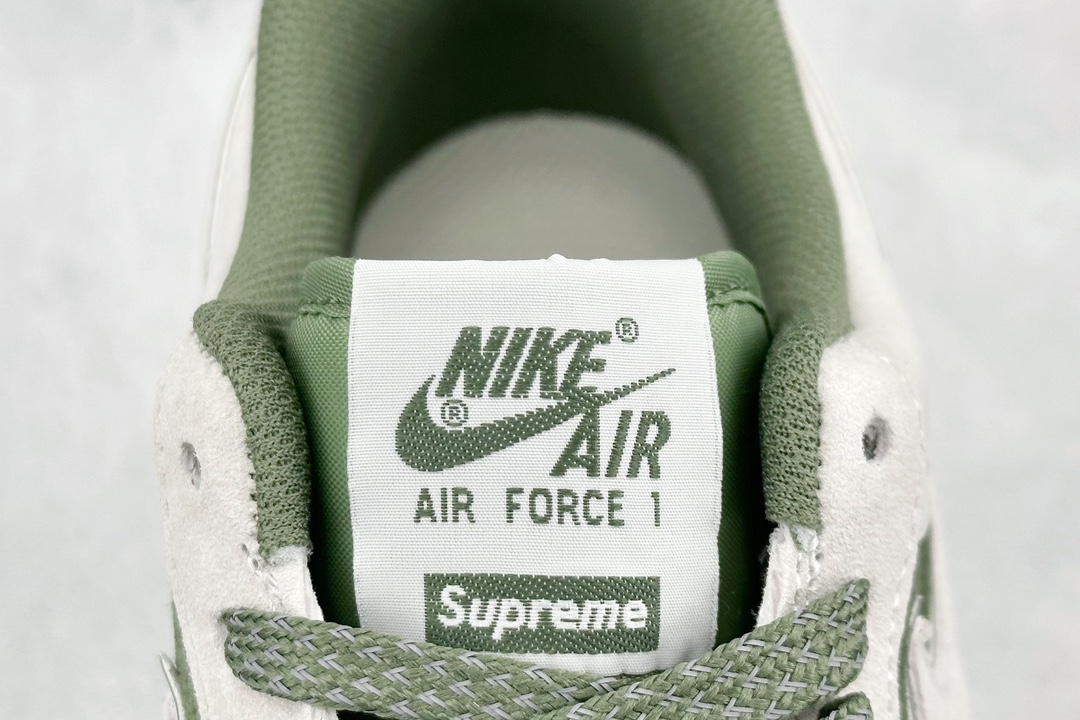 260 Nike Air Force 1 Low 07 x Supreme 灰绿 ME2392-106