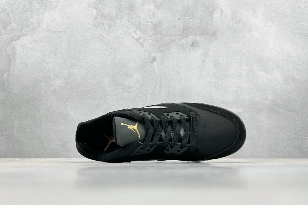 200 Air Jordan AJ5 Low 黑金 819171-001