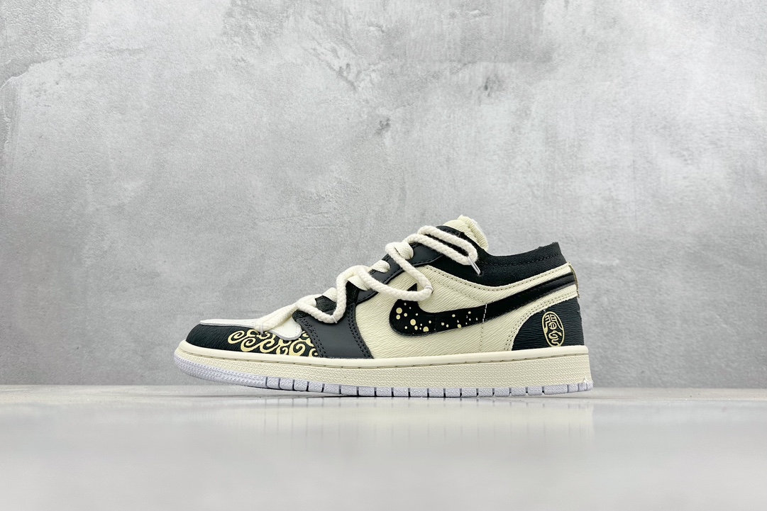 280 定制礼盒 Air Jordan 1 Low 解构 绑带 DN1635-002