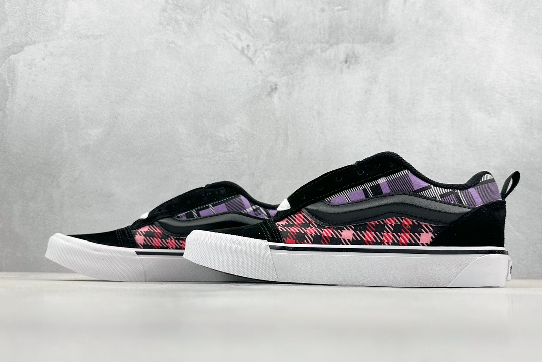 150  Vans Classics Knu Skool  苏格兰格纹拼接