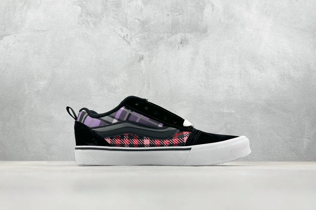 150  Vans Classics Knu Skool  苏格兰格纹拼接