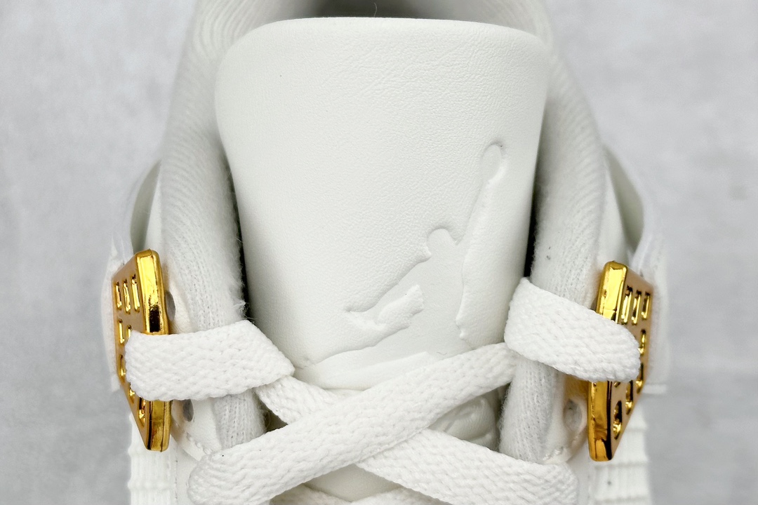 300 Kw神版 Air Jordan AJ4 Retro 盐白金属扣 AQ9129-170