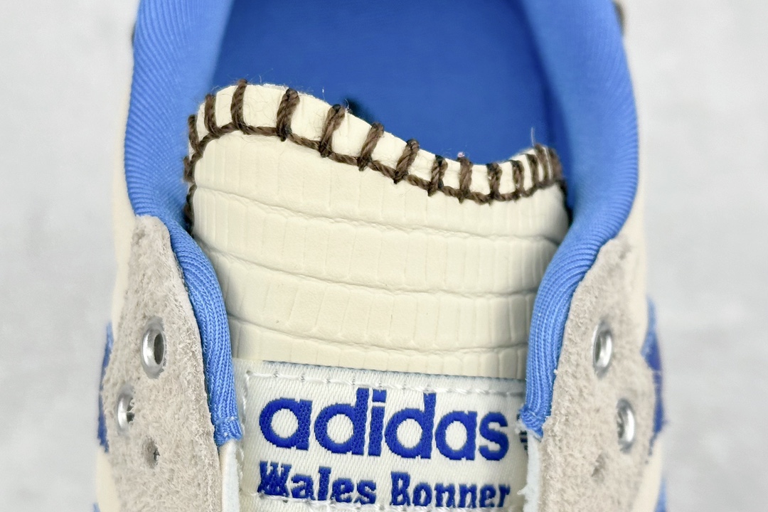 200  AD Originals GAZELLE INDOOR x Wales Bonner  联名复古低帮休闲运动慢跑鞋   IH7756