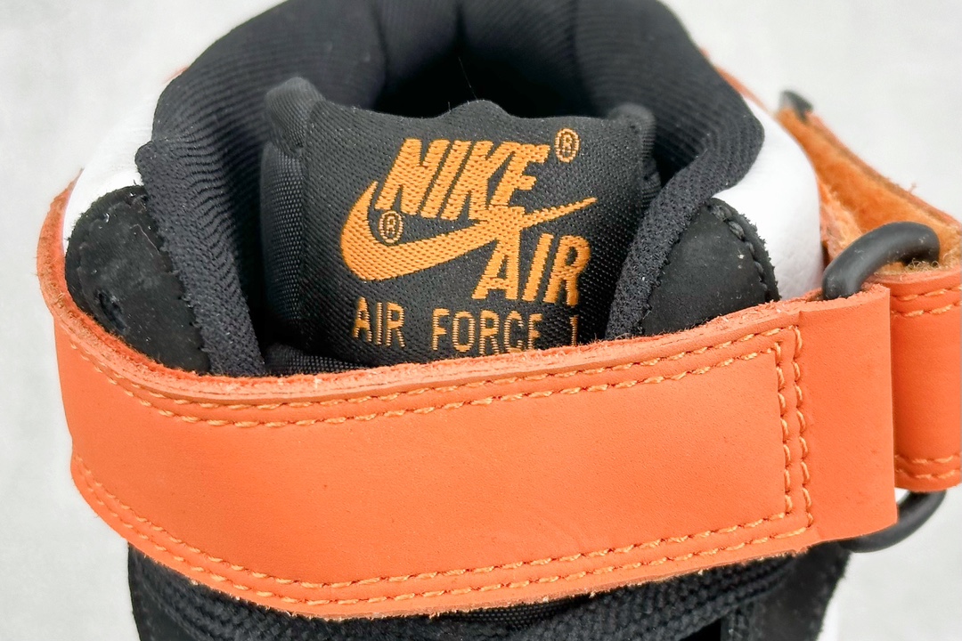 200 Nike Air Force 1 Mid 07 黑橘中帮 UT1192-006