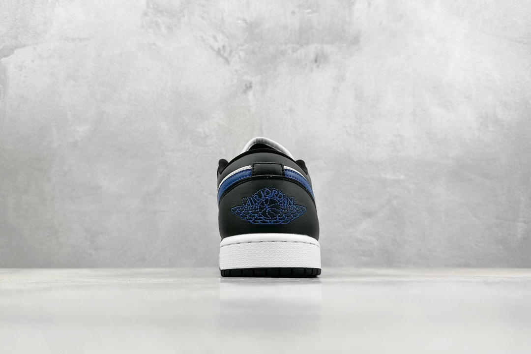 200 K版 Air Jordan 1 Low 黑灰蓝脚趾 AJ1乔1低帮休闲板鞋 DC0774-040