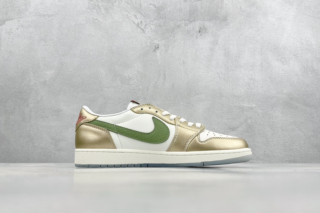 220 Air Jordan 1 Low 龙年限定 AJ1乔1低帮休闲板鞋 FQ6593-100