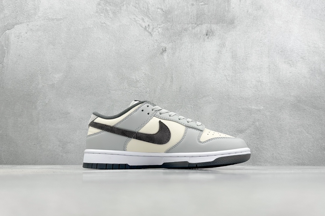 200 史诗级性价比 Nike SB Dunk Low 白灰 FJ4188-100