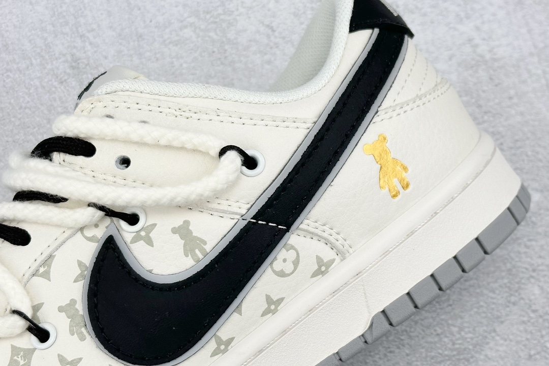 Nk SB Dunk Low LV Joint-Gray and Gold Violent Bear SJ2068-227