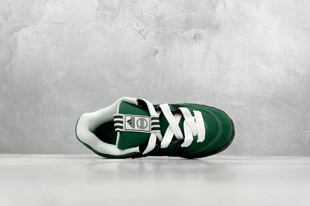 170  XL版 Adidas Adimatic Low 马蒂奇系列低帮 复古鲨鱼面包鞋运动休闲滑板板鞋  IE2164