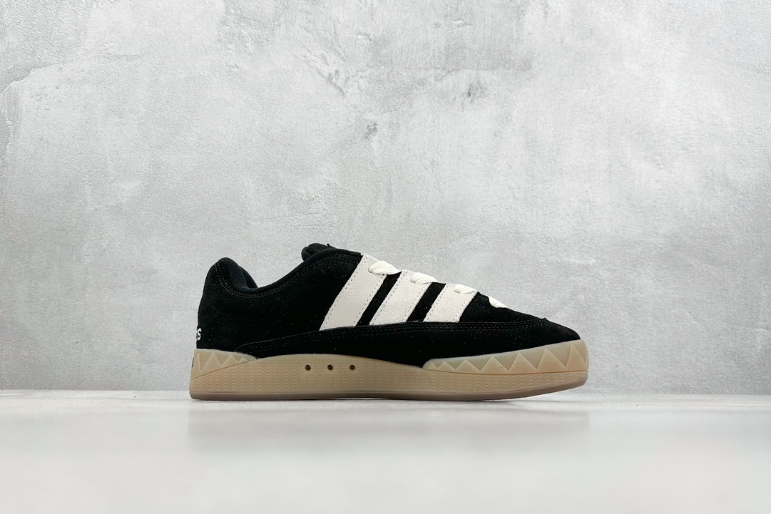 170  XL版 Adidas Adimatic Low 马蒂奇系列低帮 复古鲨鱼面包鞋运动休闲滑板板鞋   IG4024