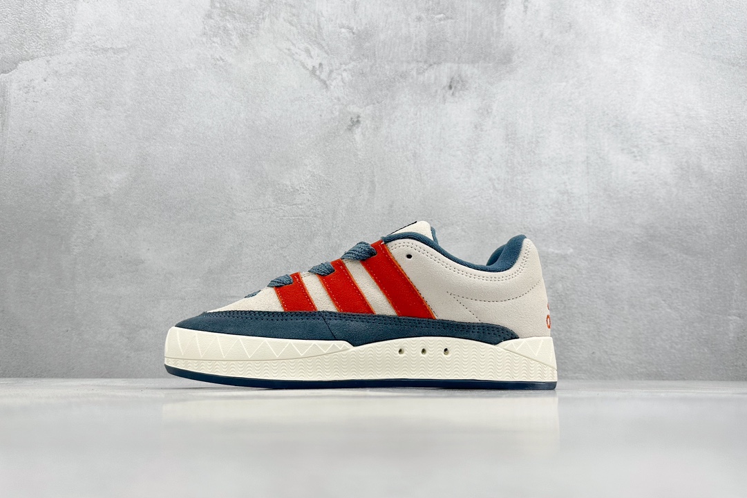 170  XL版 Adidas Adimatic Low 马蒂奇系列低帮 复古鲨鱼面包鞋运动休闲滑板板鞋   ID1000