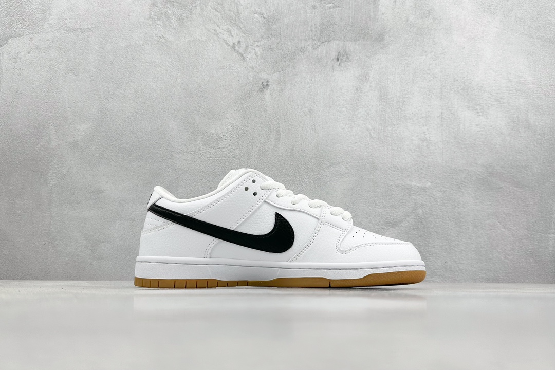 190 BF版 Nike SB Dunk Low 白黑生胶 CD2563-100