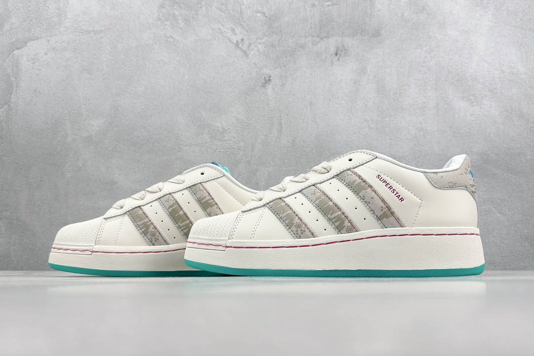 170  AD Originals Superstar  XLG 厚底贝壳头CNY龙年限定 ID1140